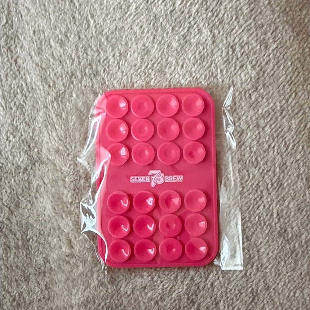 Seven Brew Pink Phone Grip